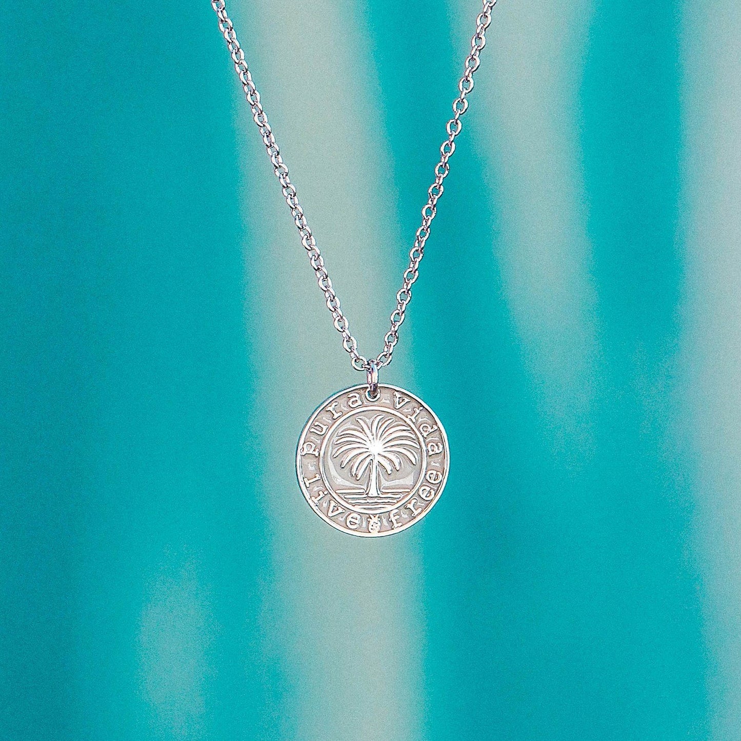 Pura Vida Medallion Necklace
