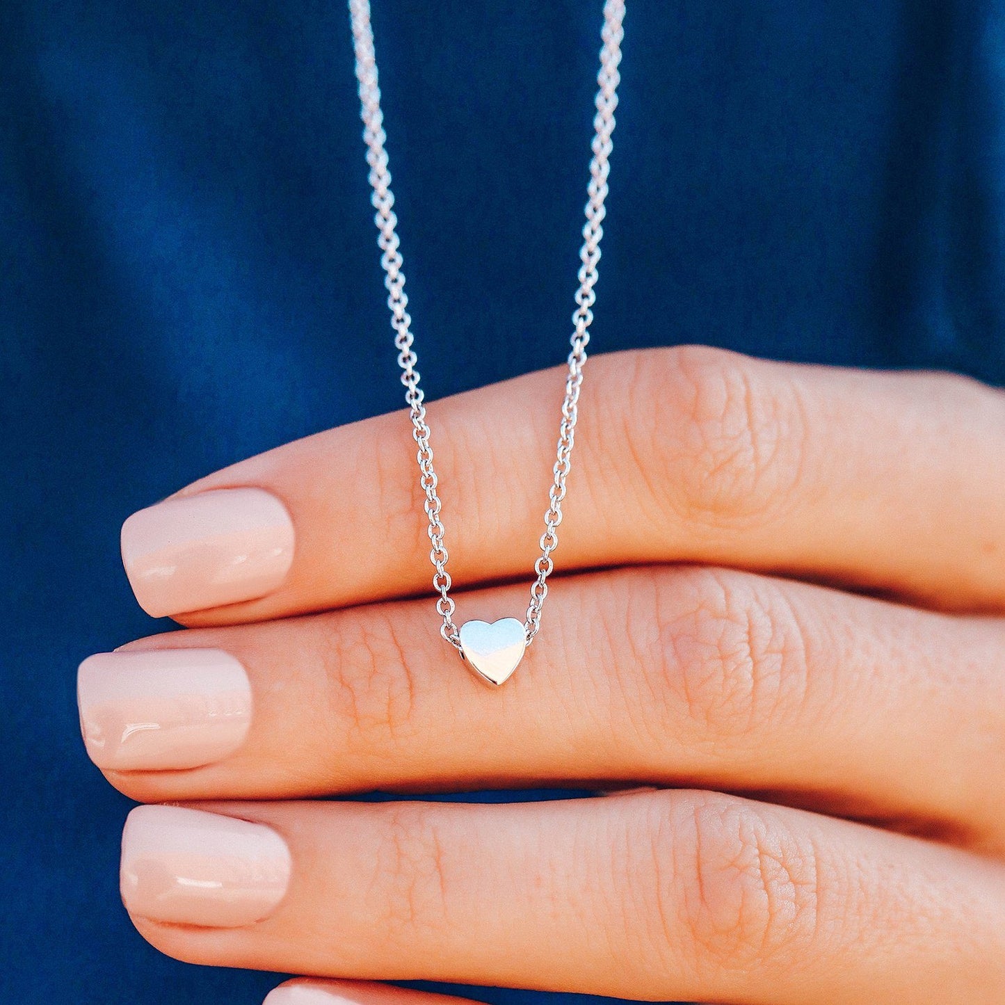 Floating Heart Choker