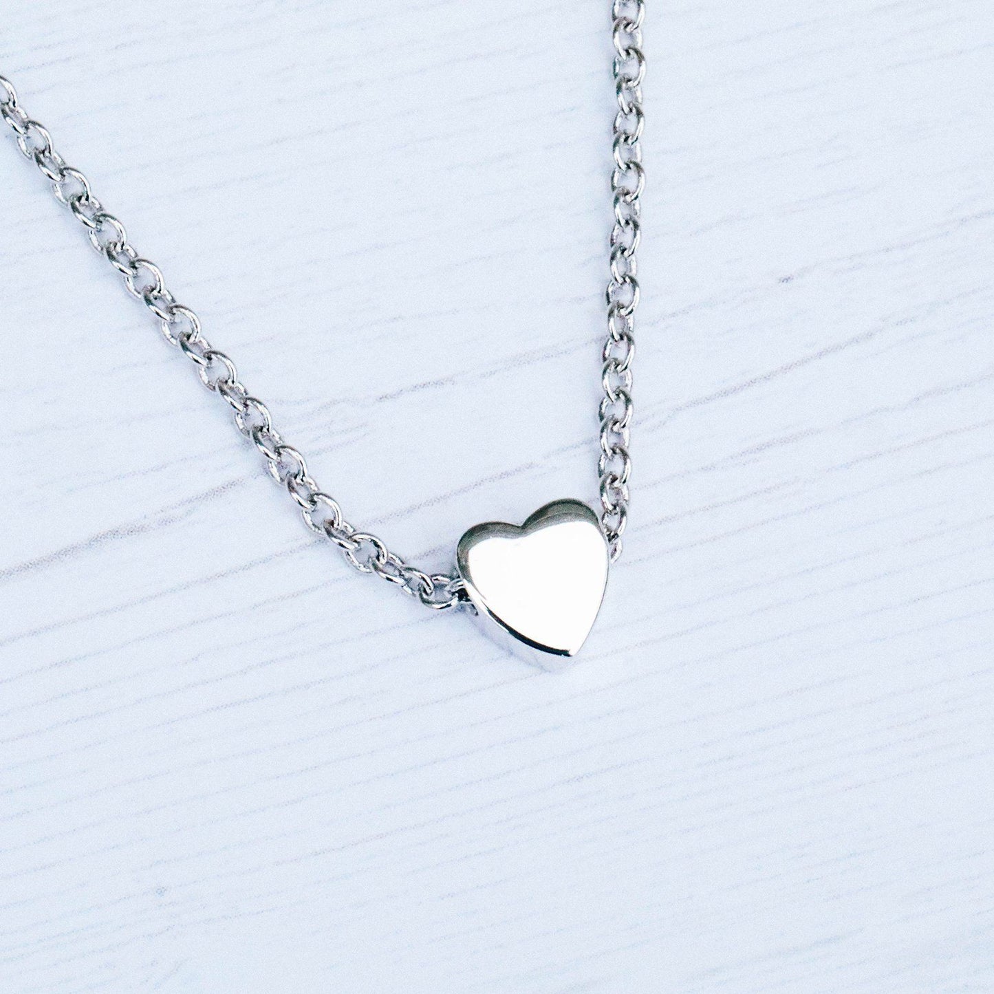Floating Heart Choker