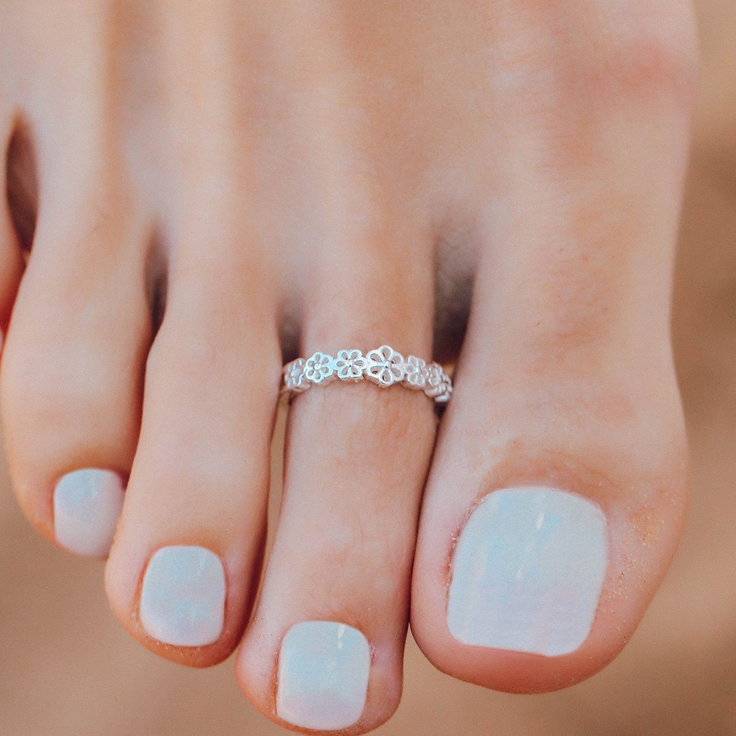 Daisy Toe Ring