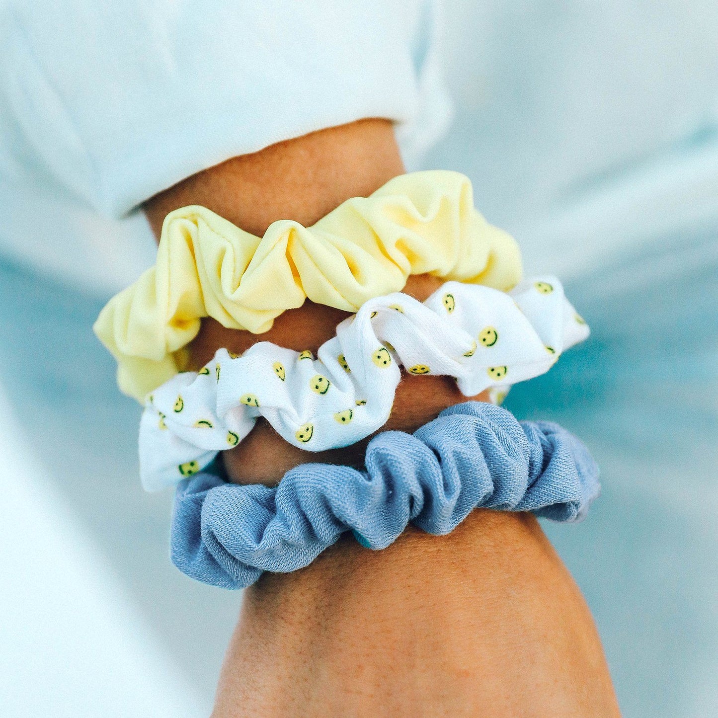 Happy Days Scrunchies (Set of 3)
