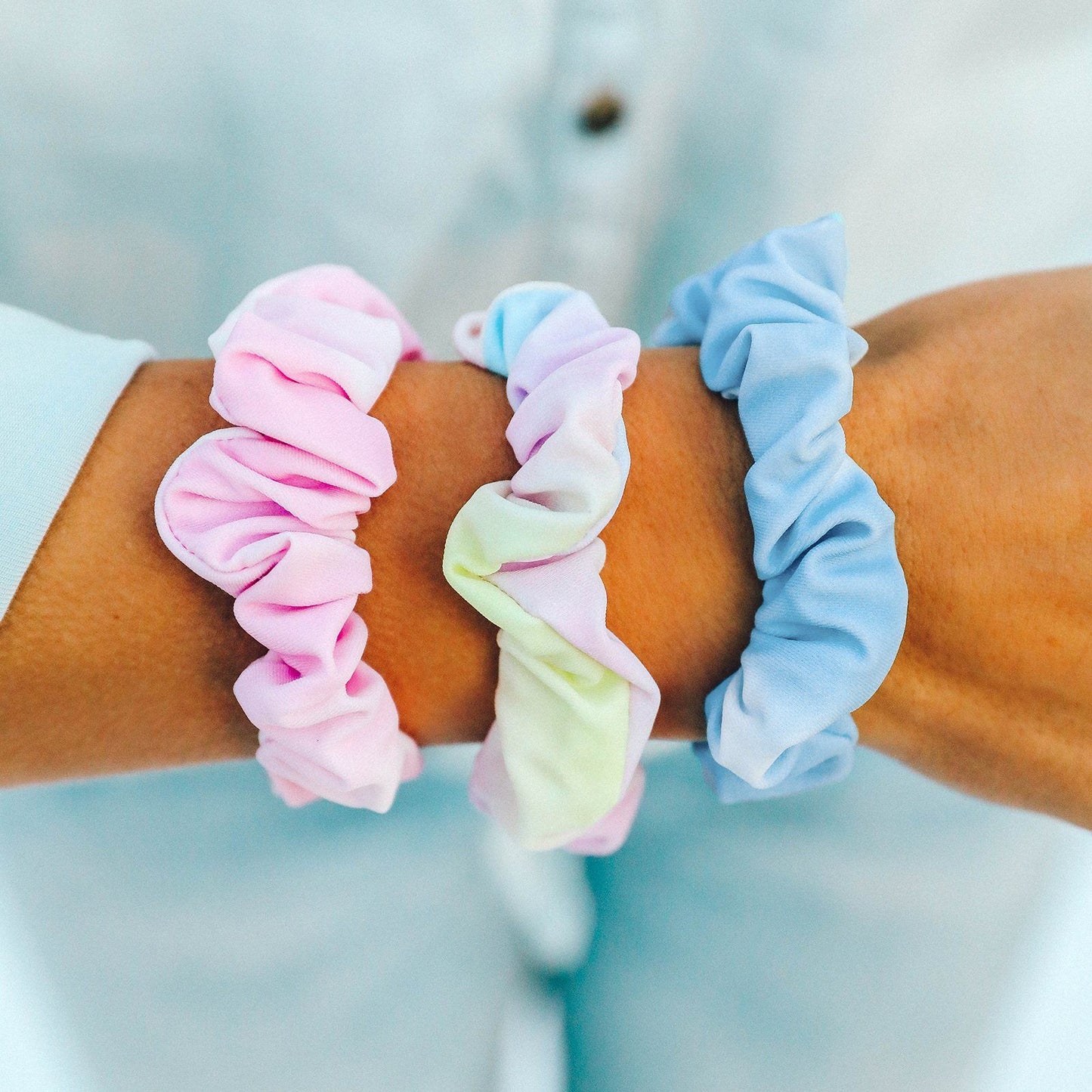 Tie Dye Scrunchies (Set of 3)