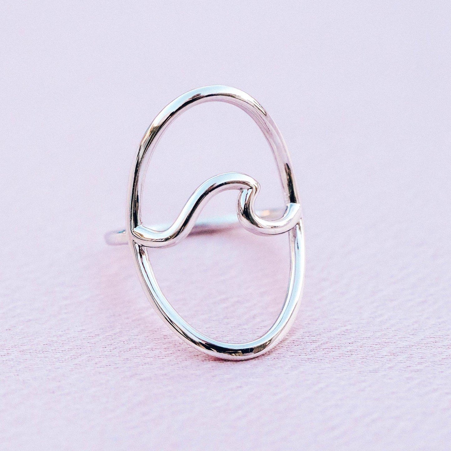 Statement Wave Ring