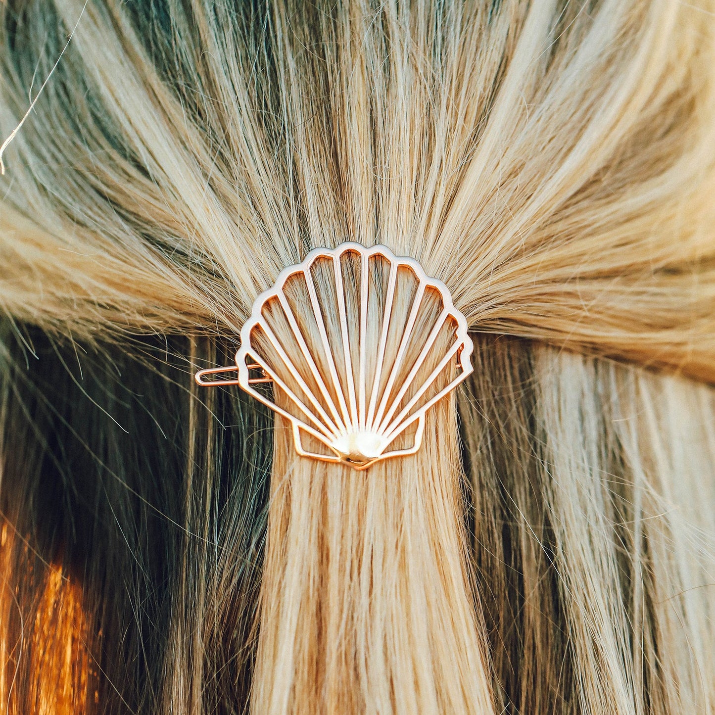 Clam Shell Hair Barrette