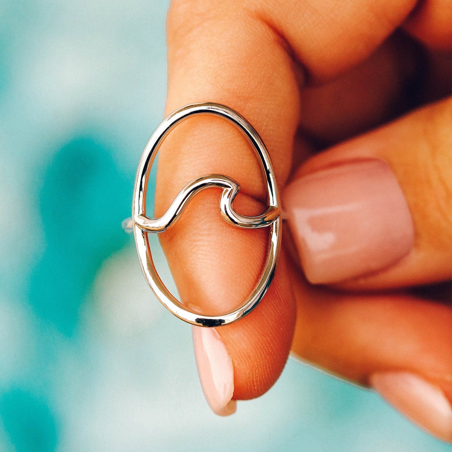 Statement Wave Ring