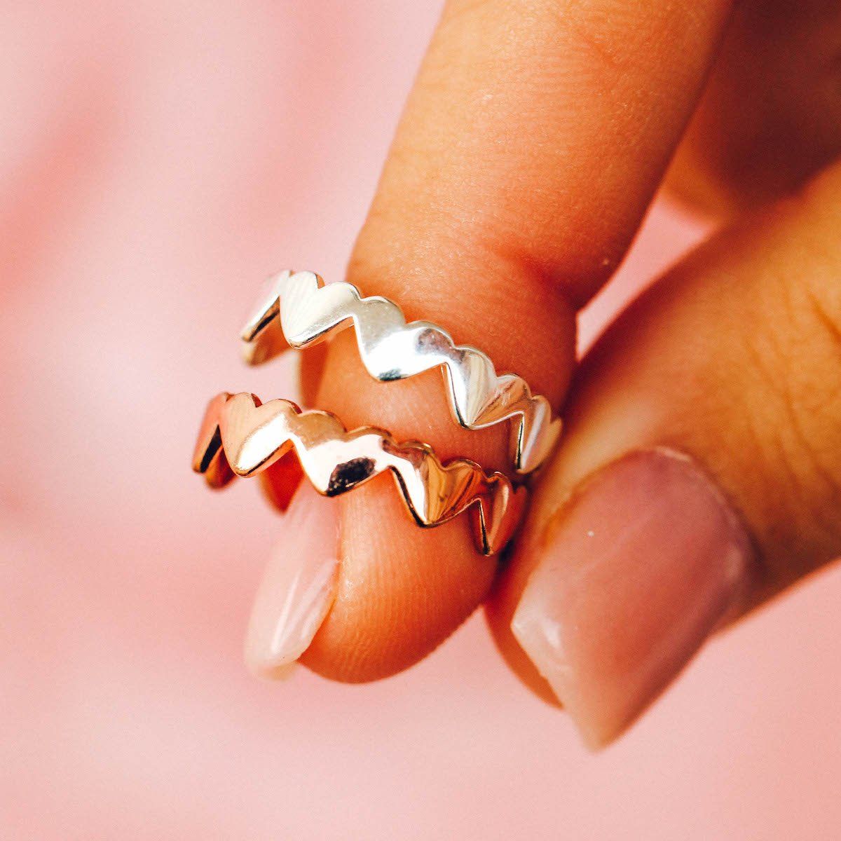 Wild Hearts Band Ring