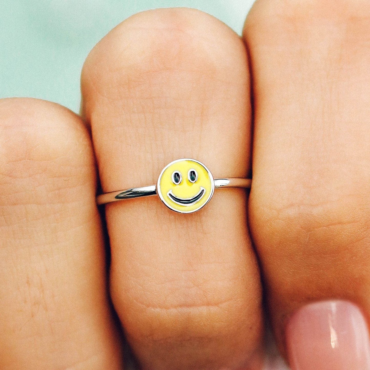 Happy Face Ring