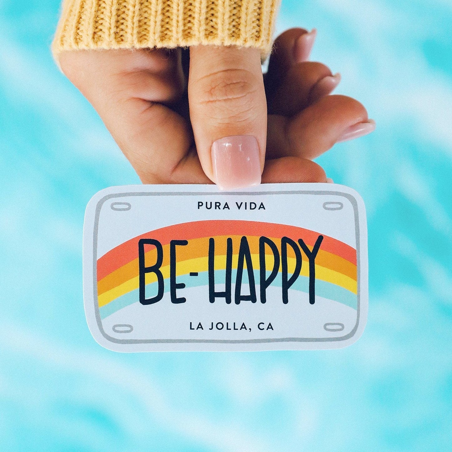 Be Happy Sticker