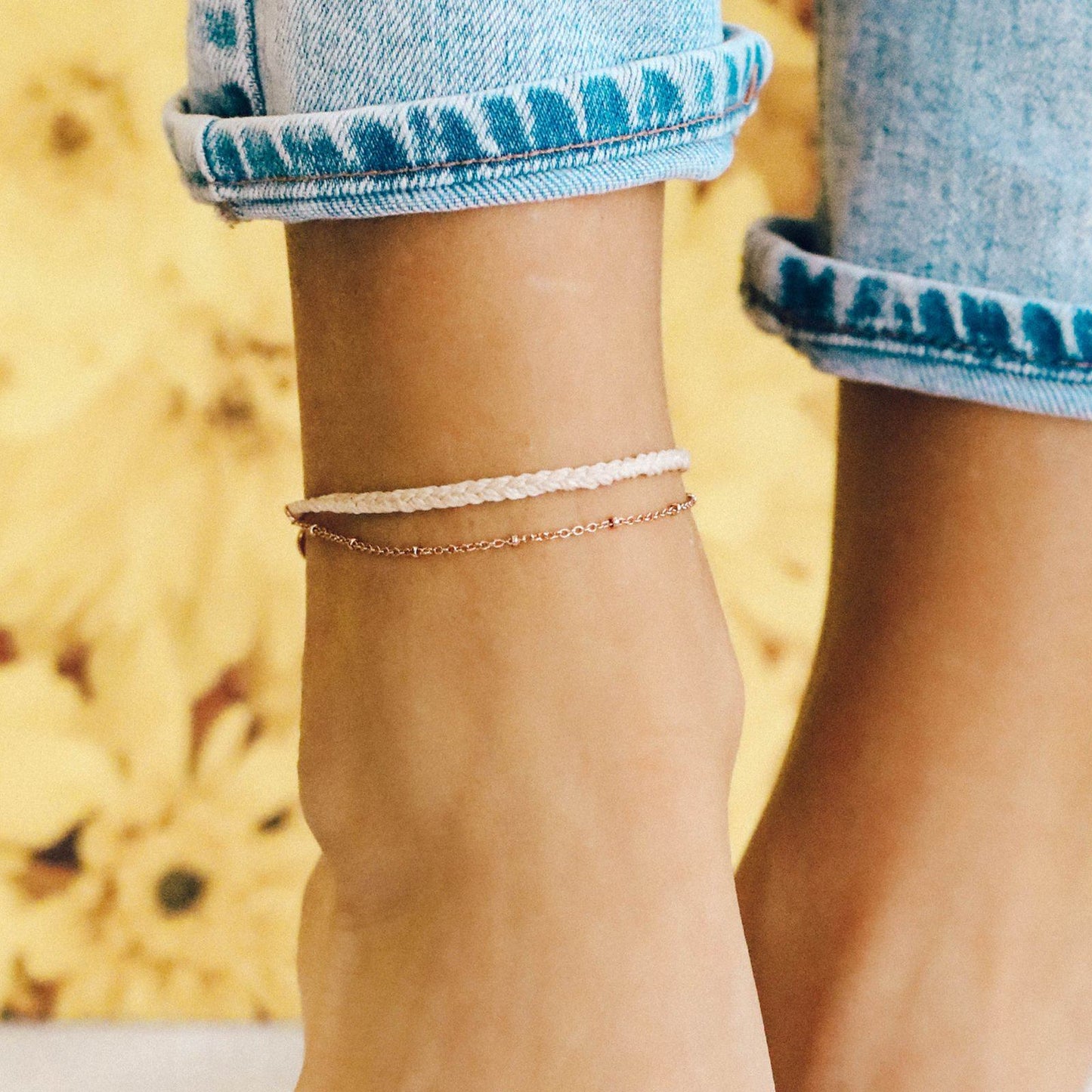 Satellite Chain Anklet
