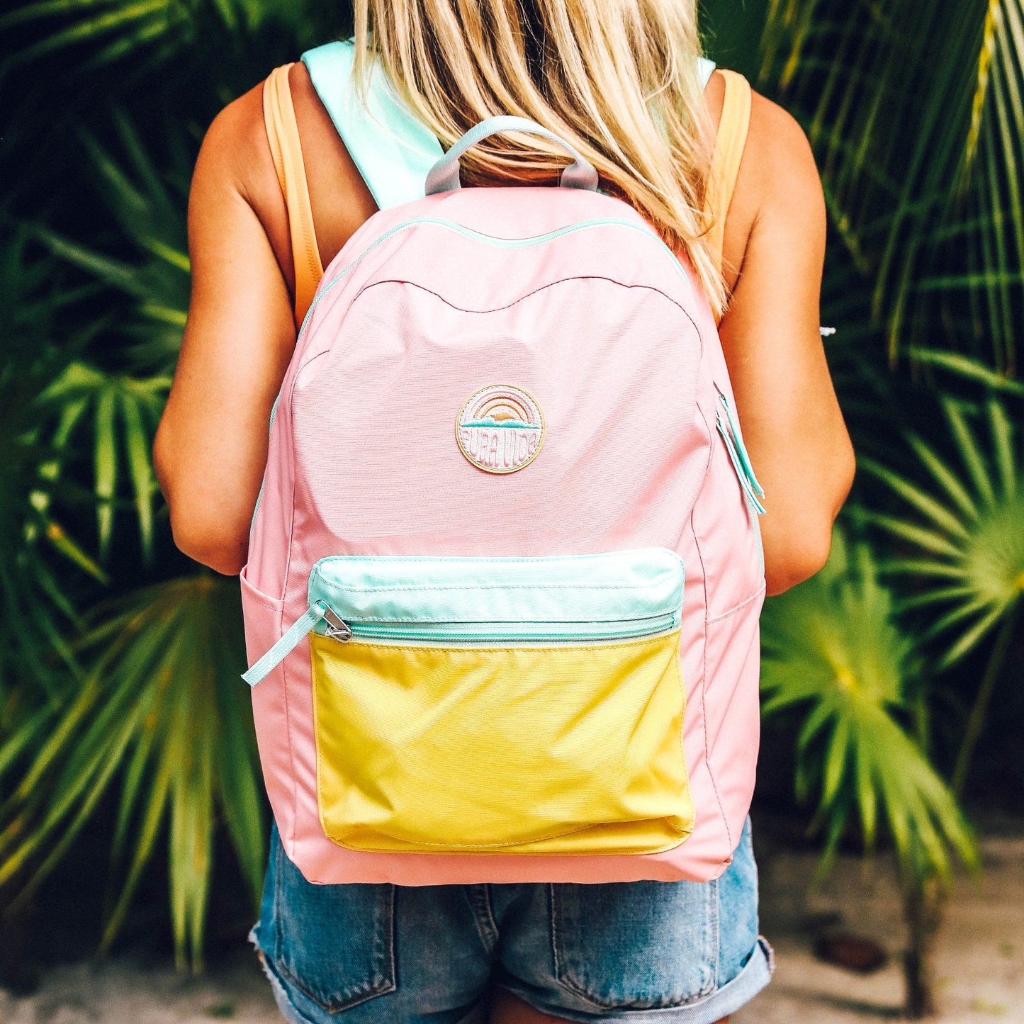 Color Block Backpack