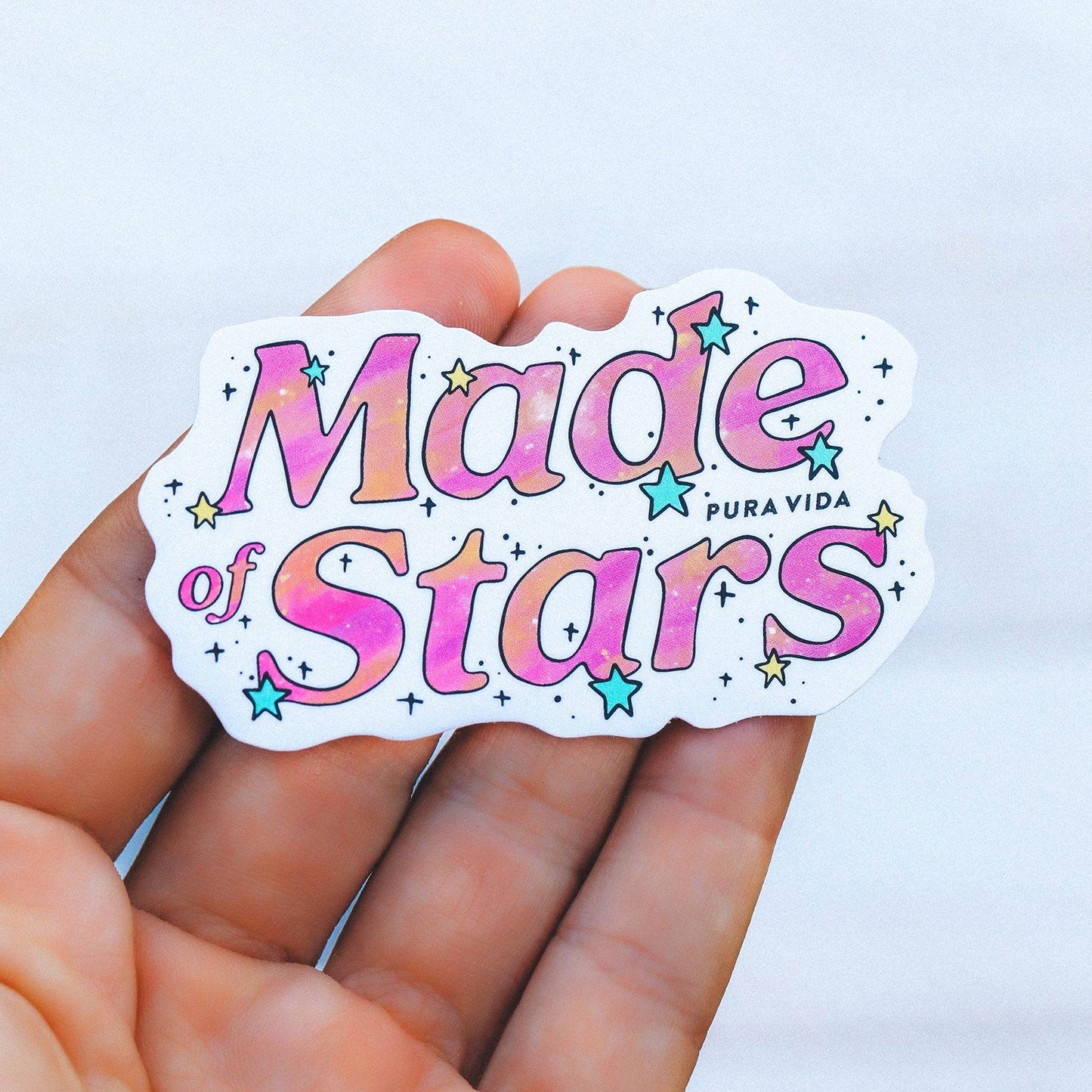 Made of Stars Sticker