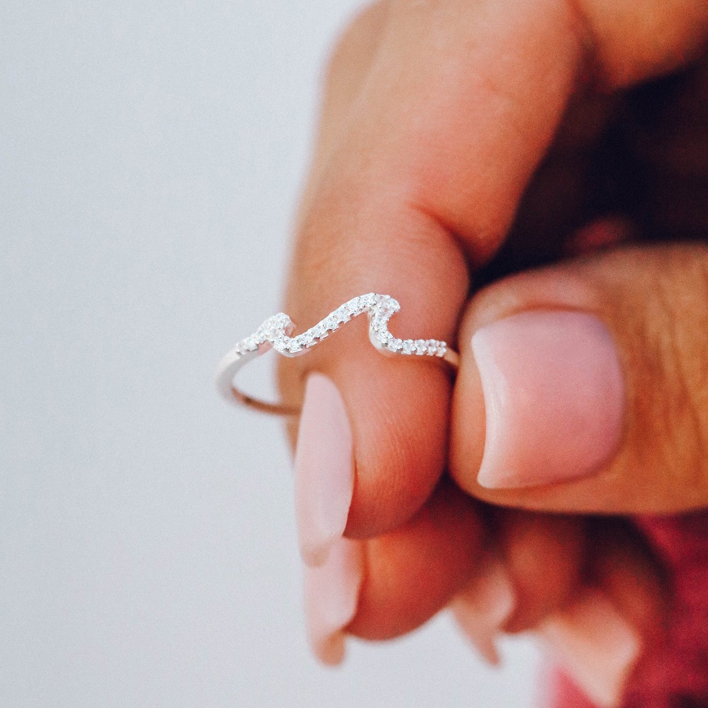 Pave Wave Ring
