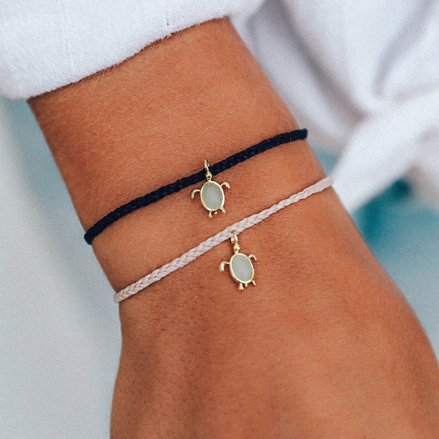 Gold Save the Sea Turtles Charm