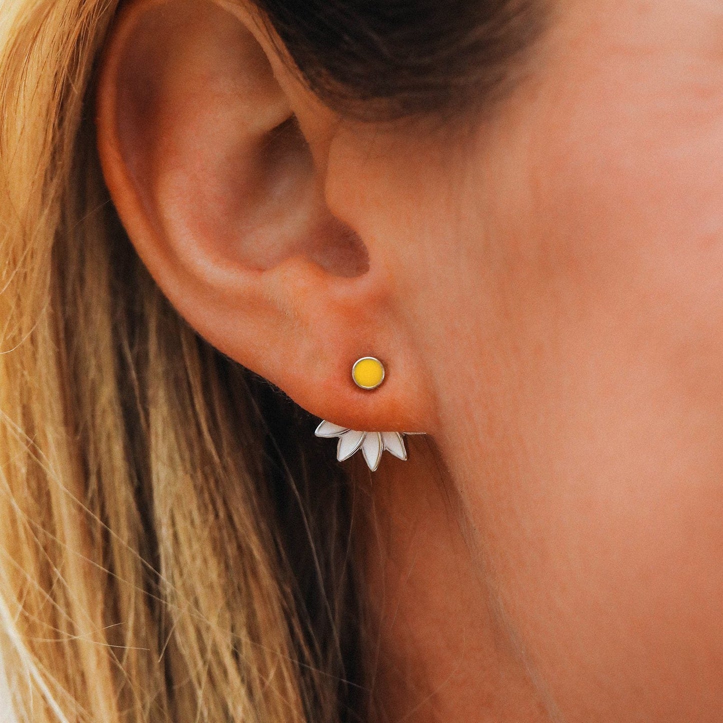 Daisy Jacket Earrings
