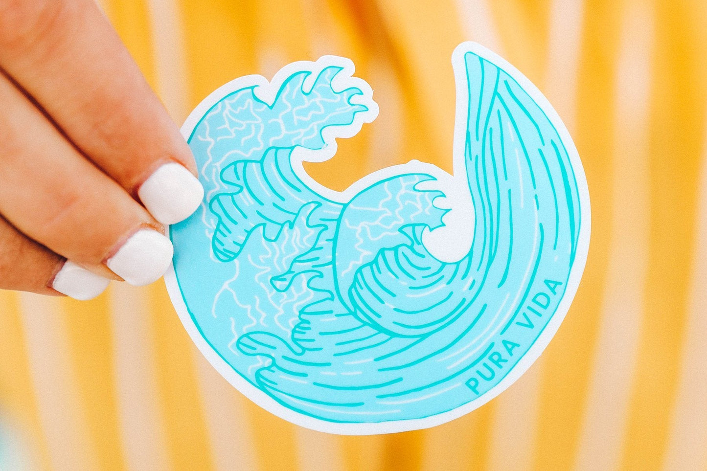Crashing Waves Sticker
