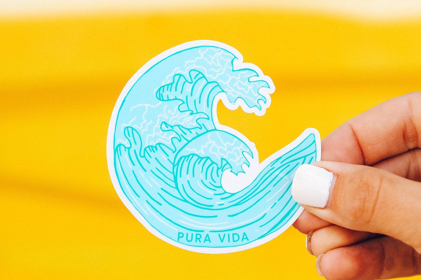 Crashing Waves Sticker