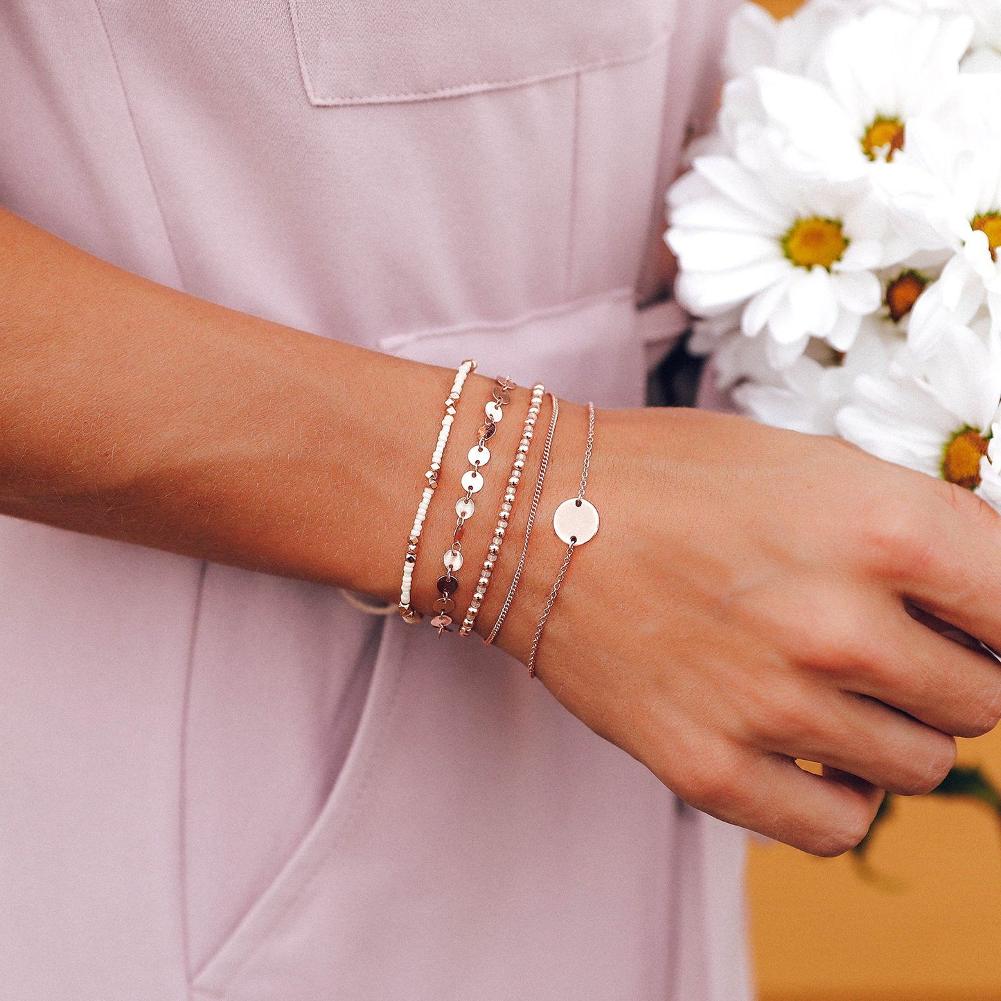 "The Rose Gold Rush Pack" by Aspyn Ovard