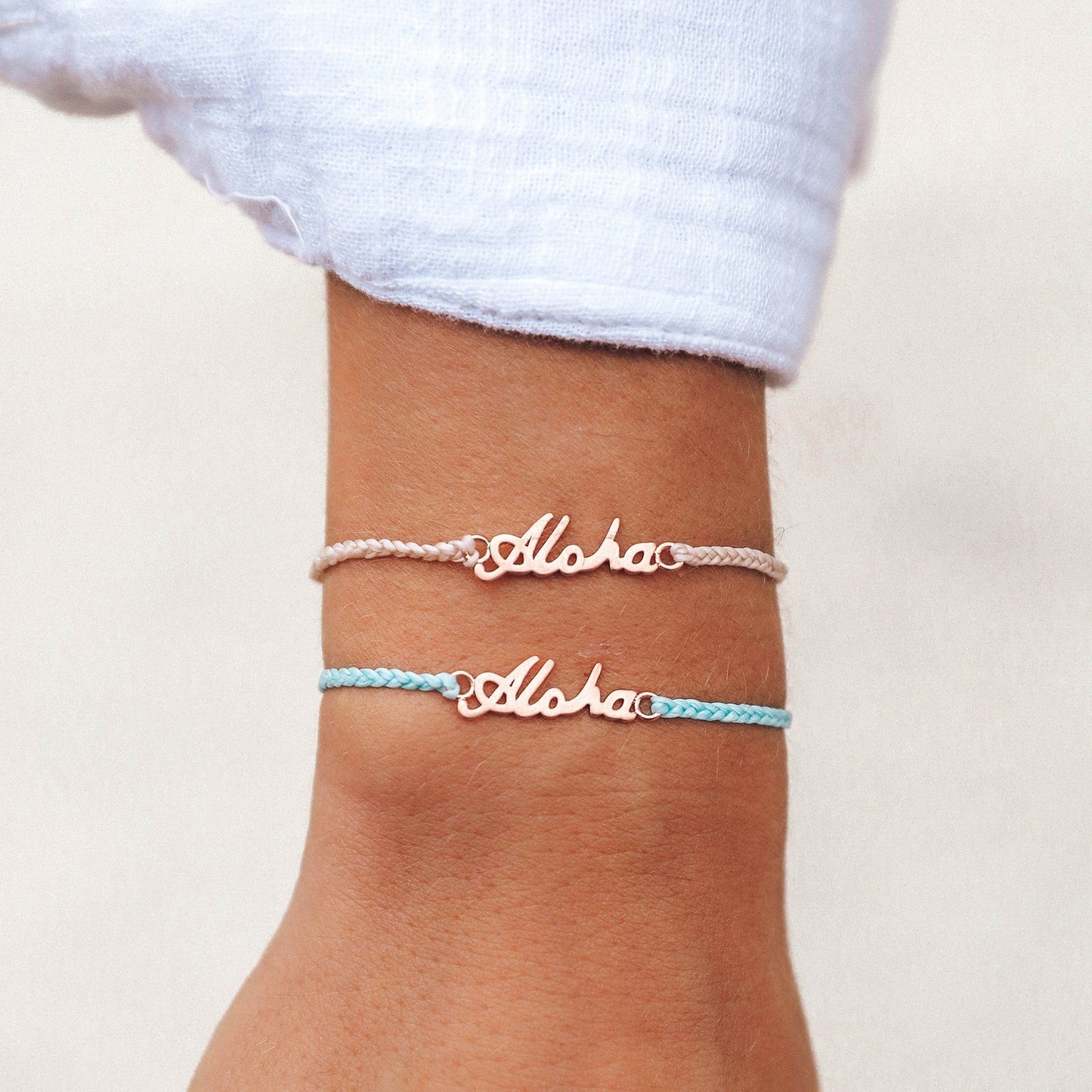 Aloha Script Charm
