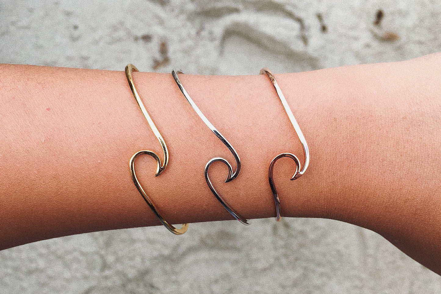 Wave Cuff Bracelet