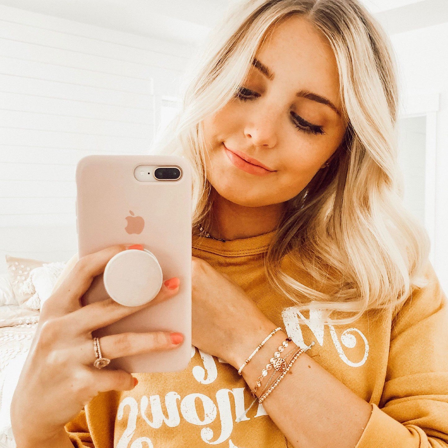 "The Rose Gold Rush Pack" by Aspyn Ovard