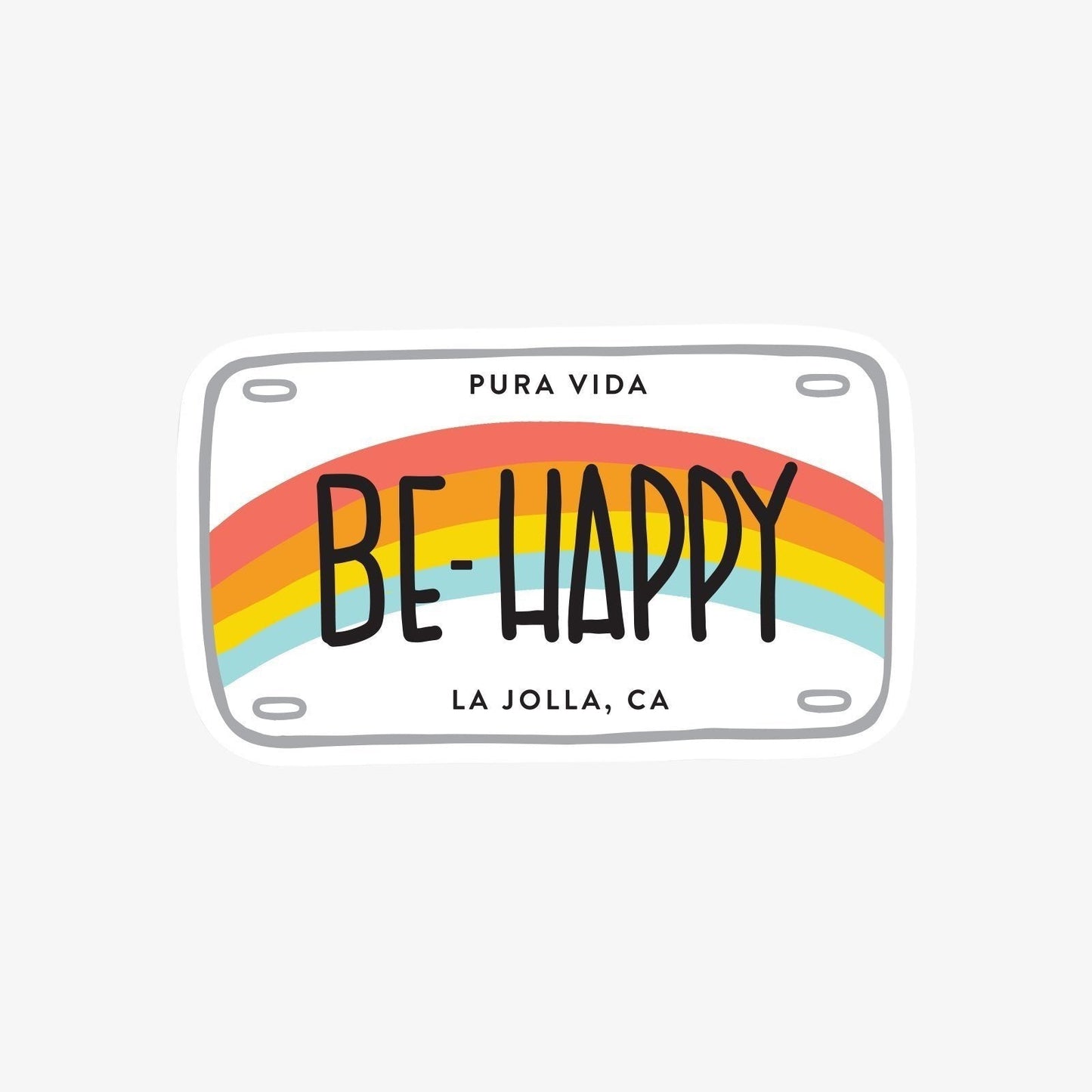 Be Happy Sticker