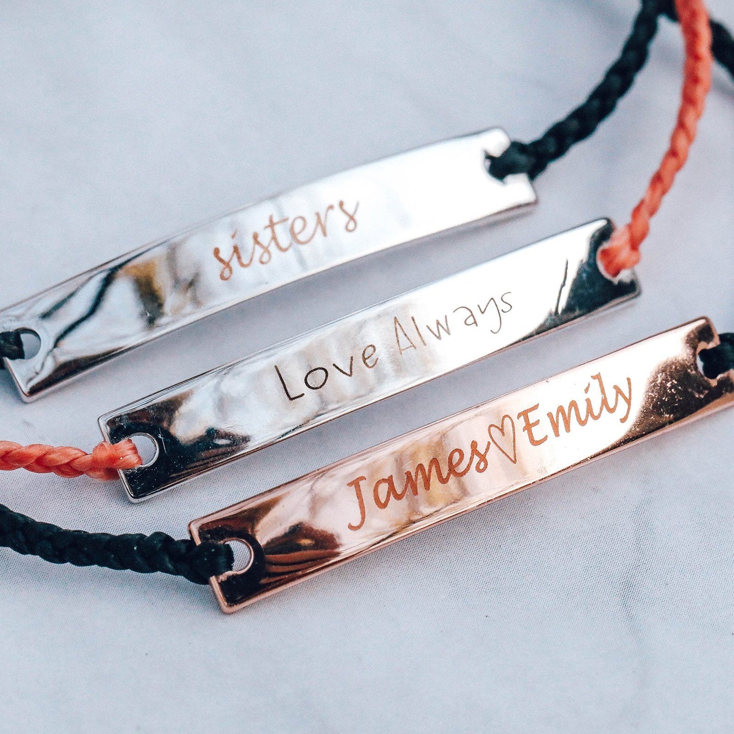 Engravable Bar Bracelet