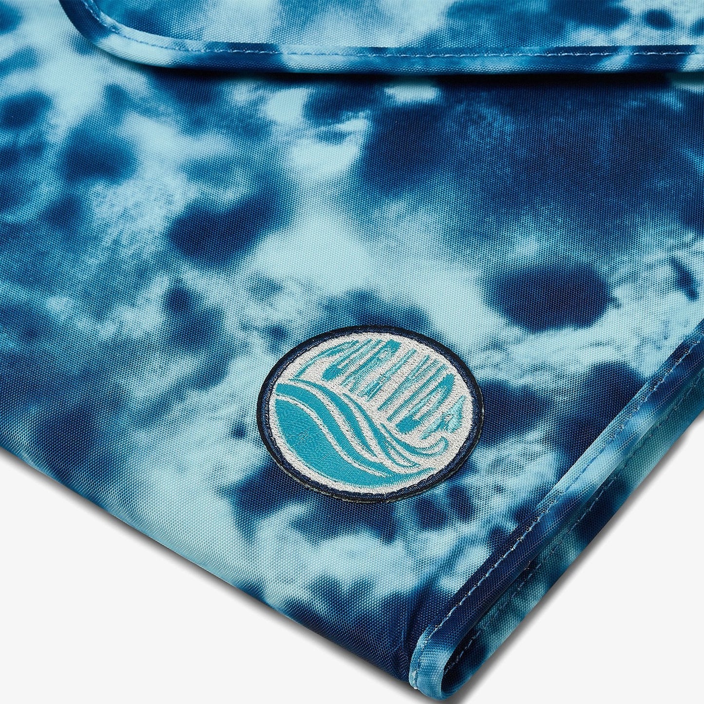 Blue Tie Dye Laptop Case