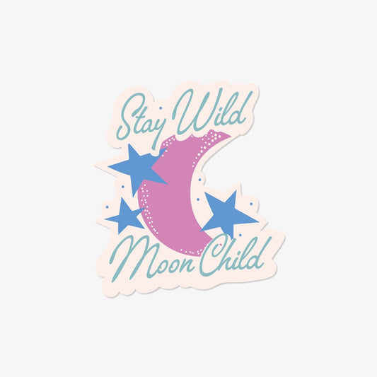 Stay Wild Moon Child Sticker