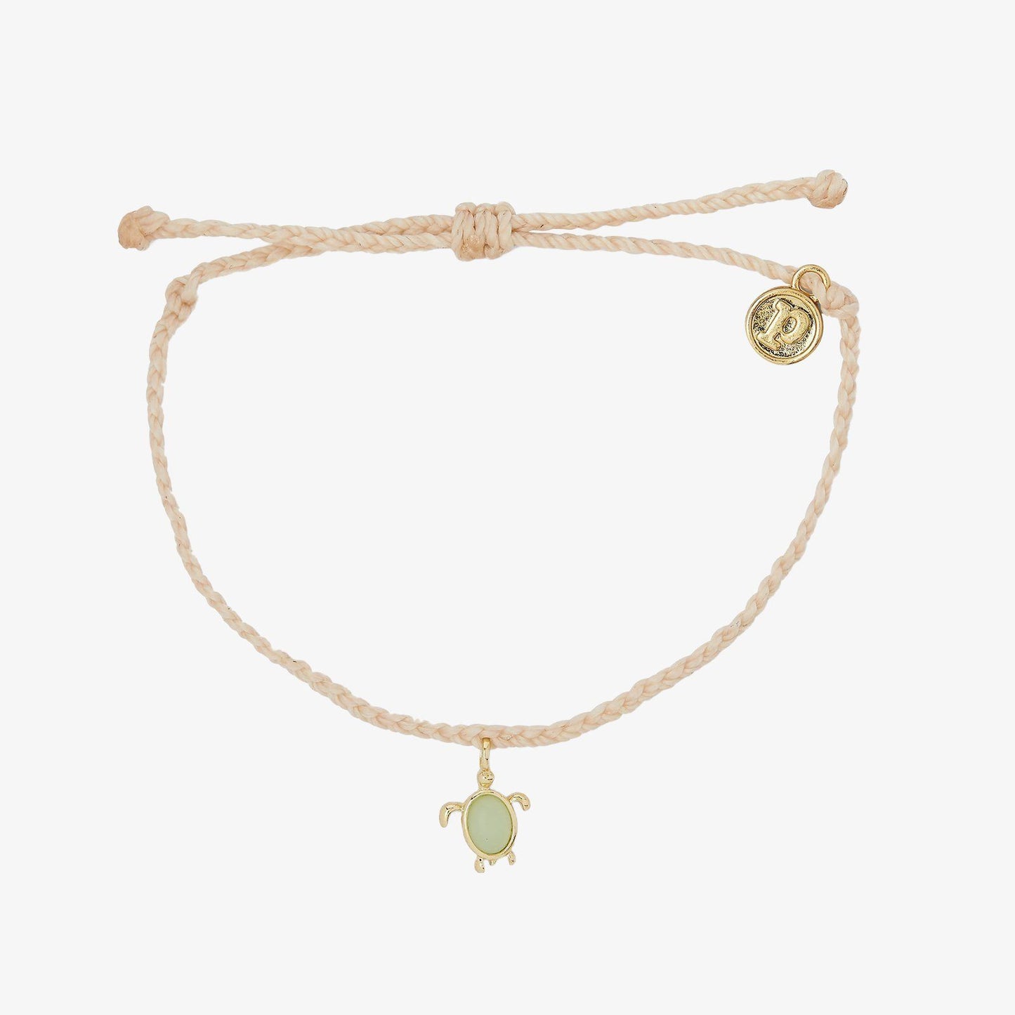 Gold Save the Sea Turtles Charm