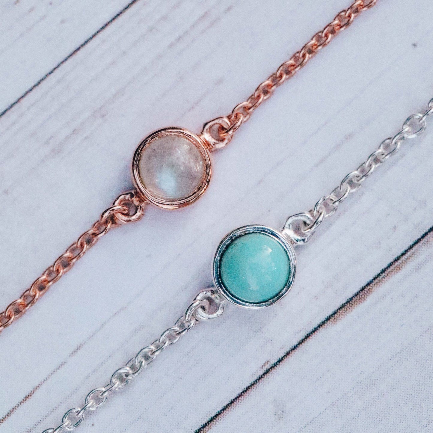 Stone Chain Bracelet