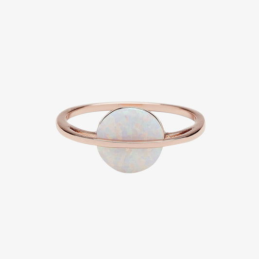 Opal Saturn Ring