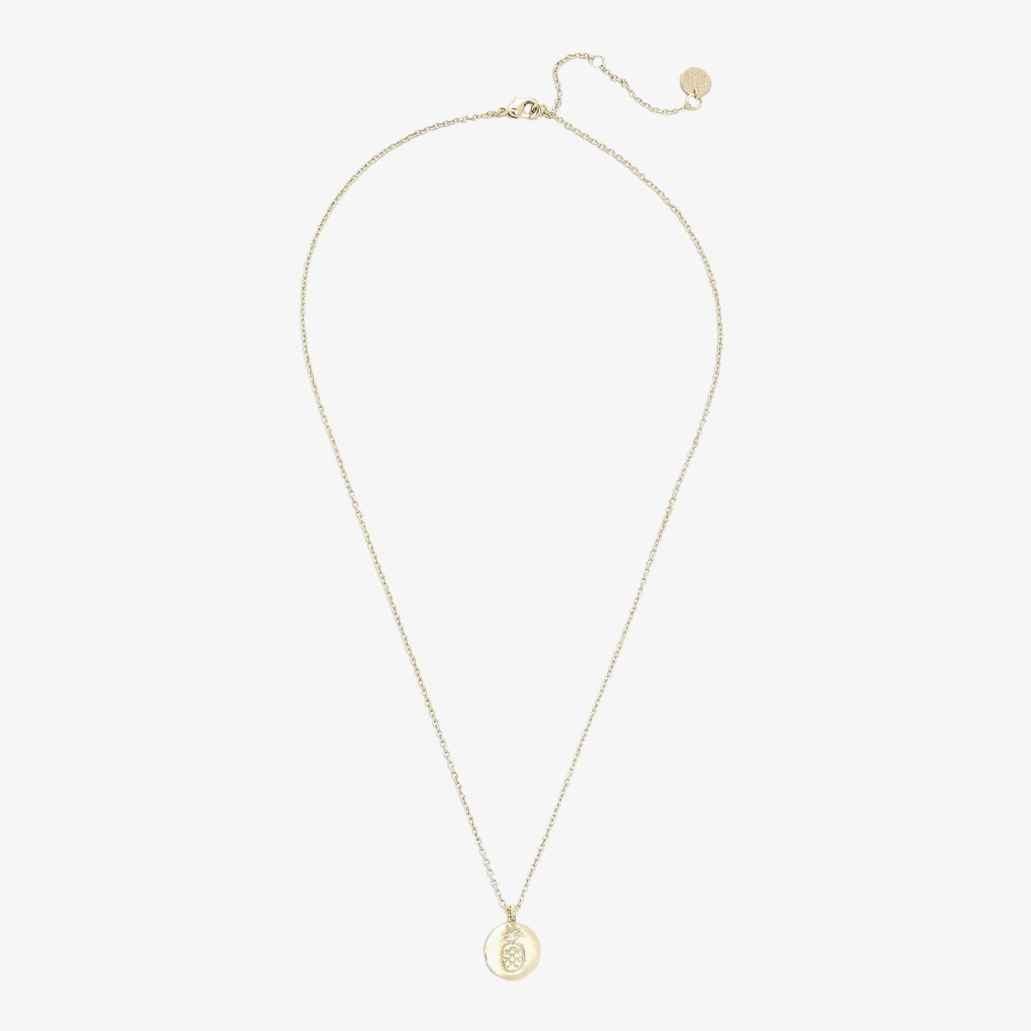 Pineapple Coin Necklace