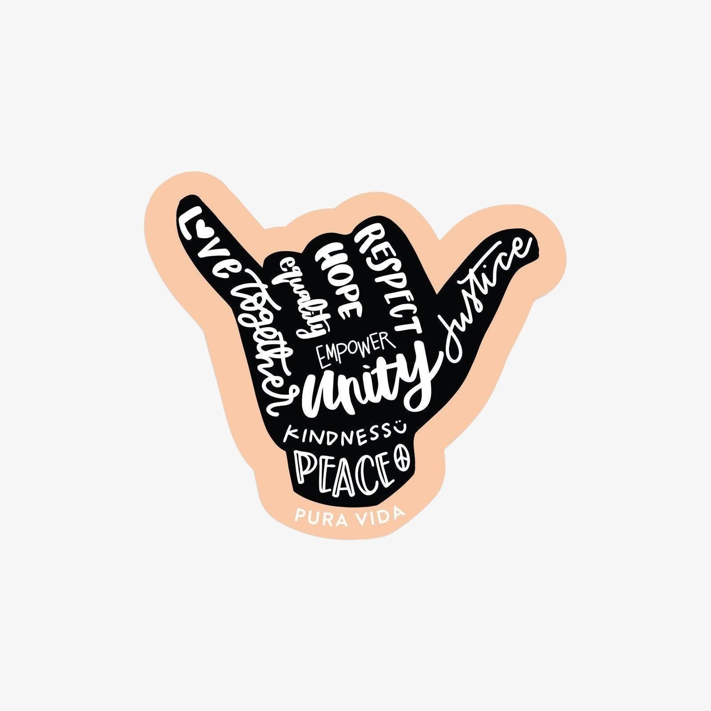 Racial Justice Awareness Sticker