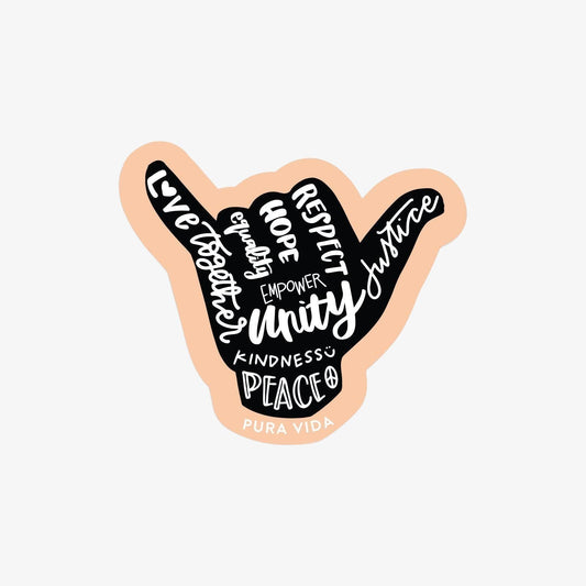 Racial Justice Awareness Sticker