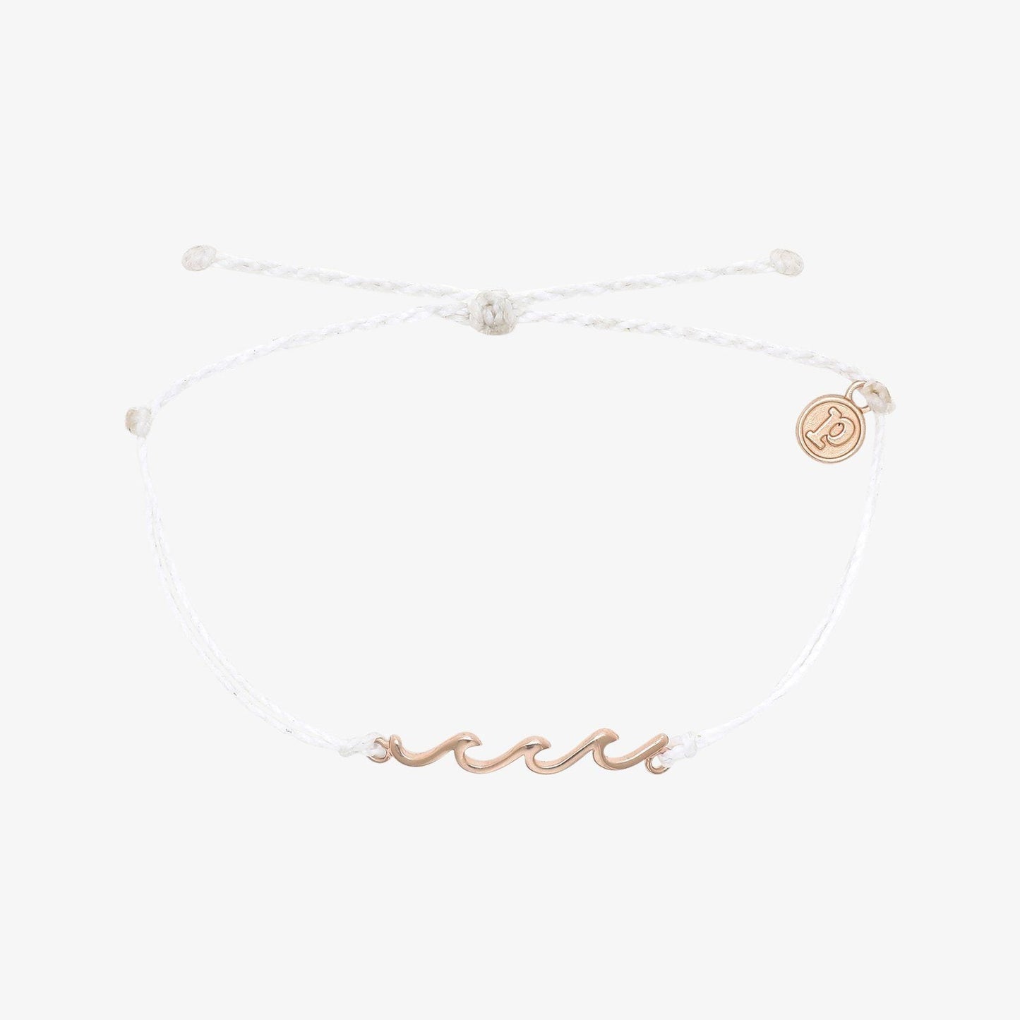 Rose Gold Delicate Wave Bracelet