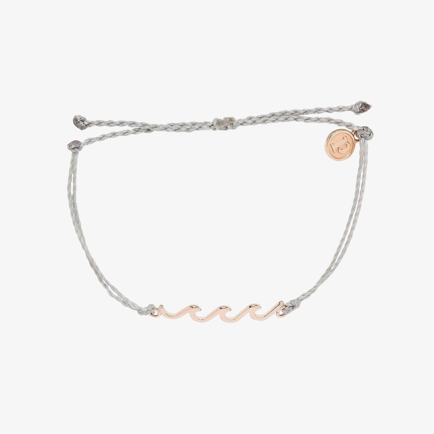 Rose Gold Delicate Wave Bracelet