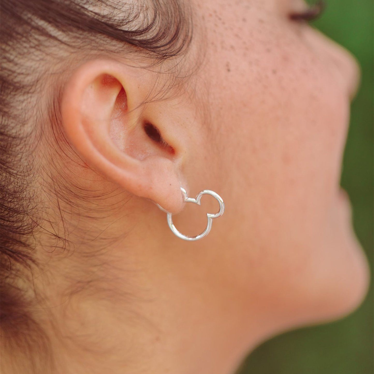 Disney Mickey Mouse Hoop Earrings