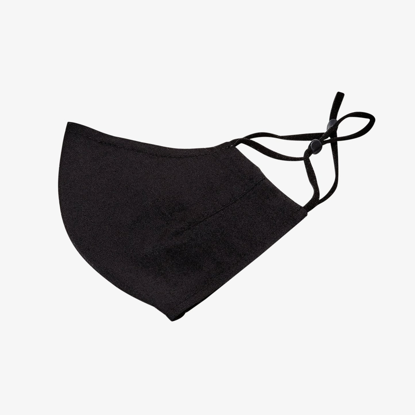 Solid Black Face Mask