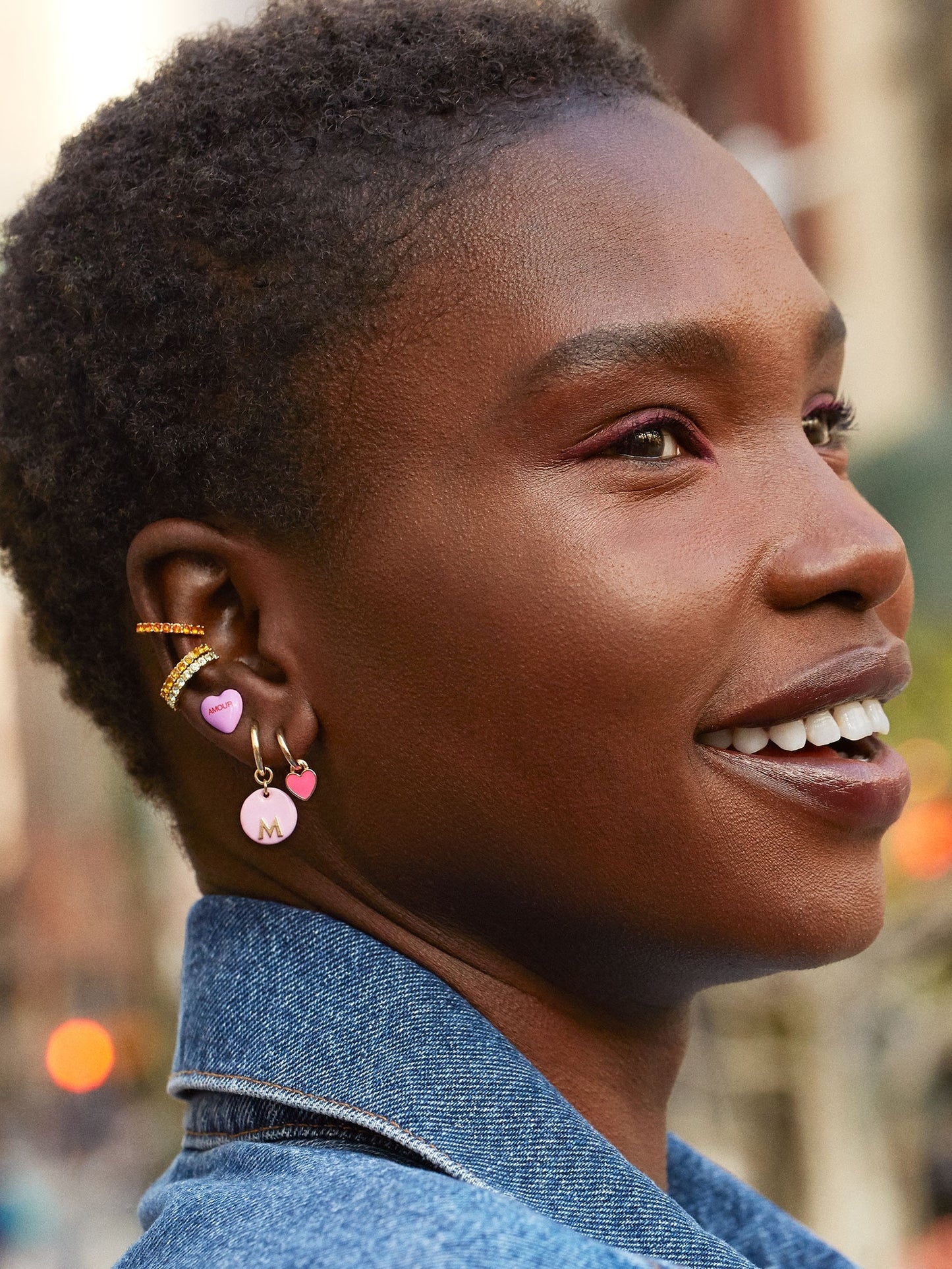 Talking Heart Earring Set