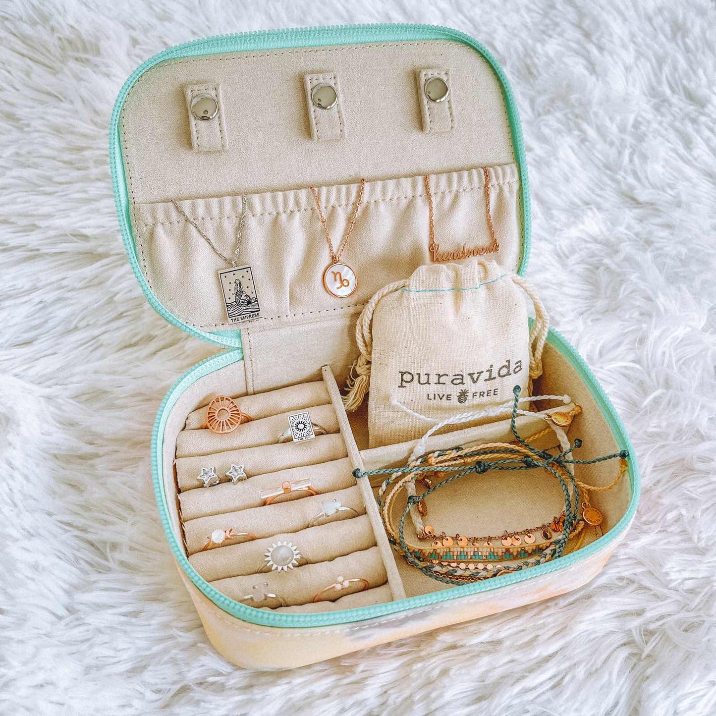 Tie-Dye Jewelry Case