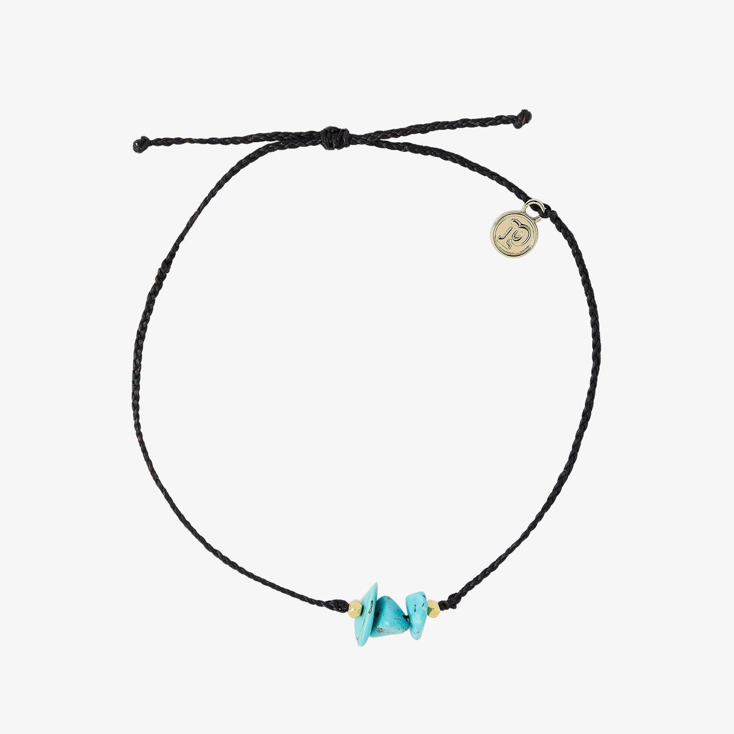 Turquoise Raw Stone Anklet