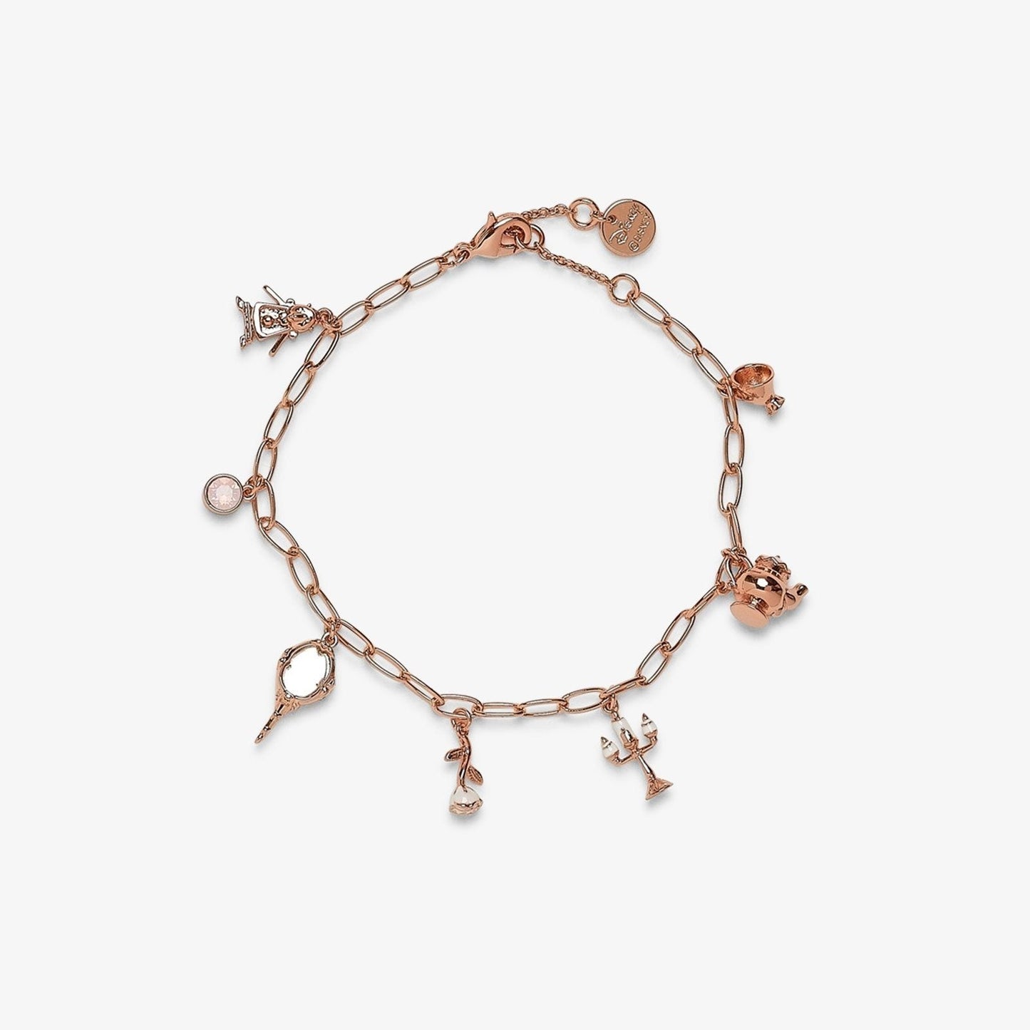 Disney Belle Charms Chain Bracelet