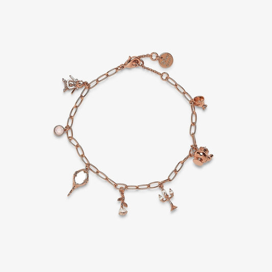 Disney Belle Charms Chain Bracelet
