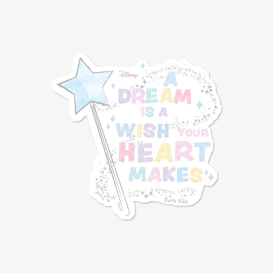 Disney Cinderella A Dream is a Wish Sticker