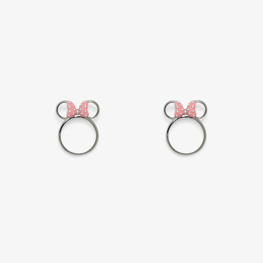 Disney Minnie Mouse Cutout Stud Earrings