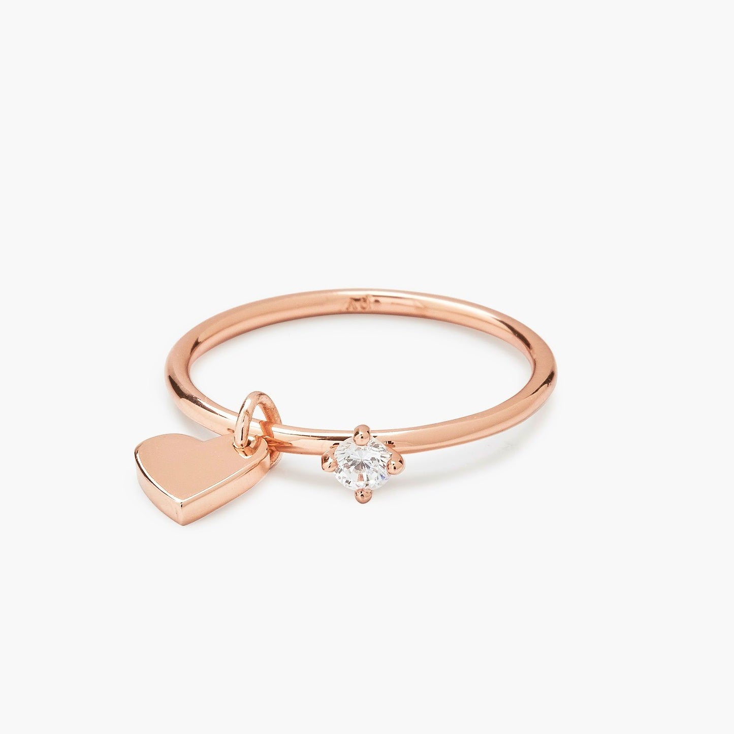 Engravable Heart Ring