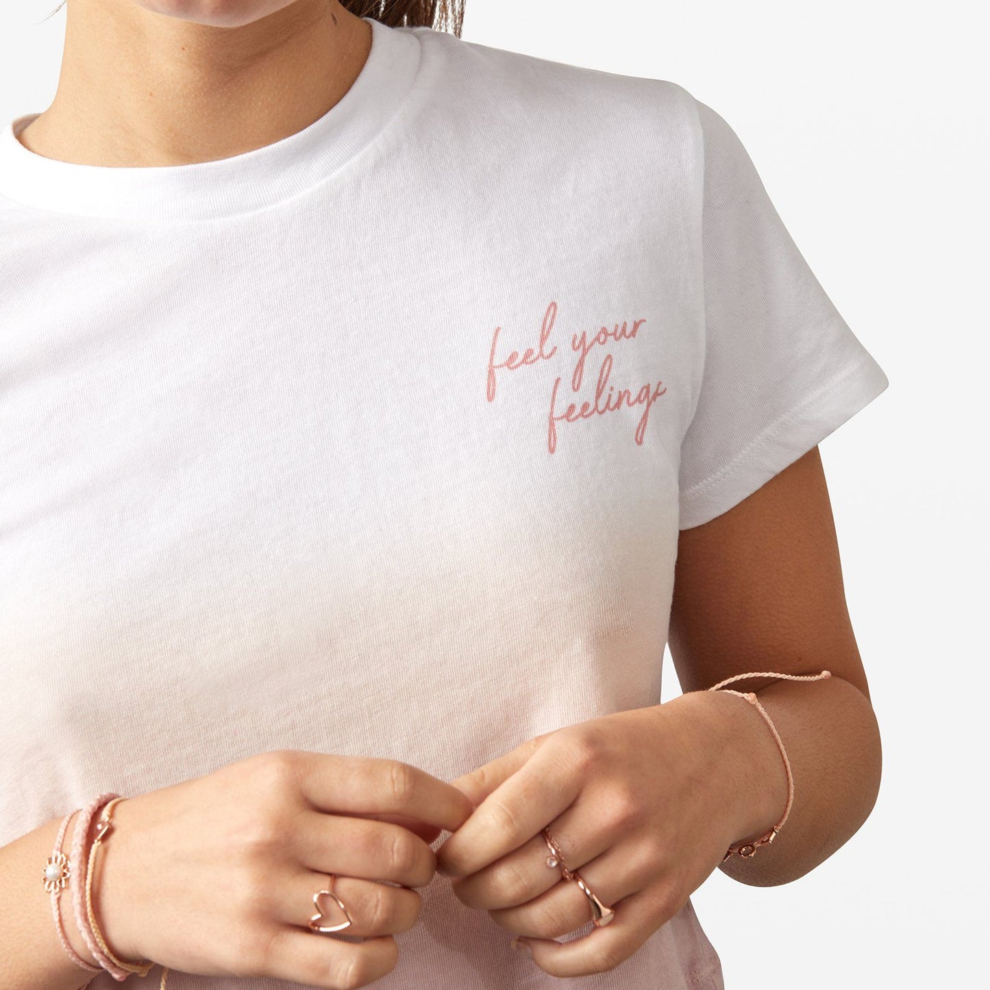 Feel Your Feelings Crop Tee
