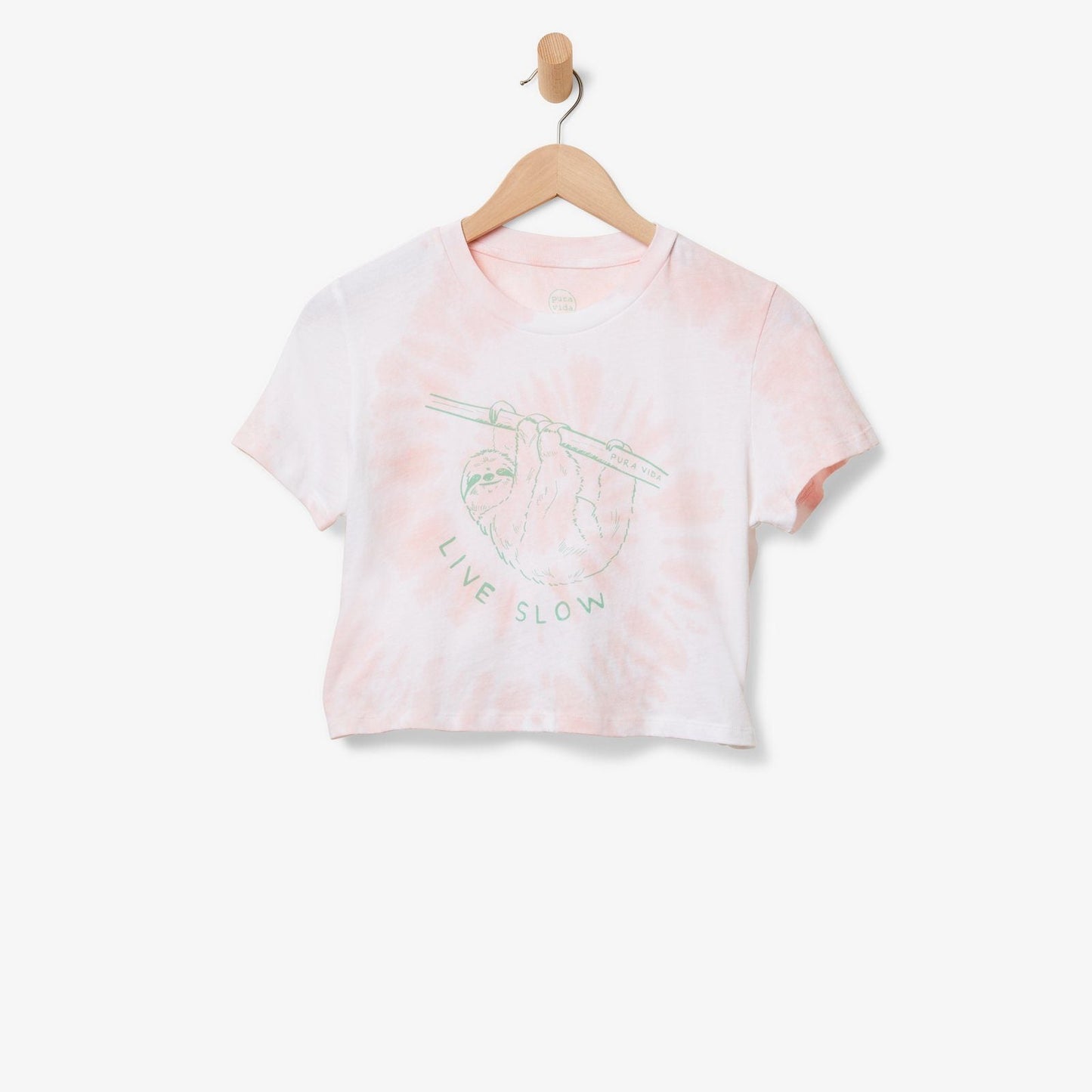 Live Slow Crop Tee