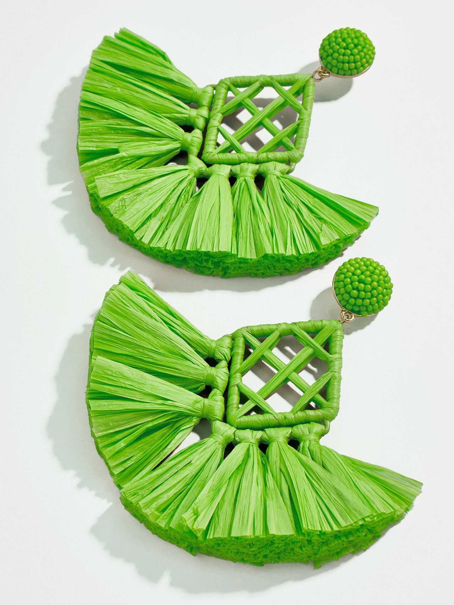 Sahari Raffia Drop Earrings