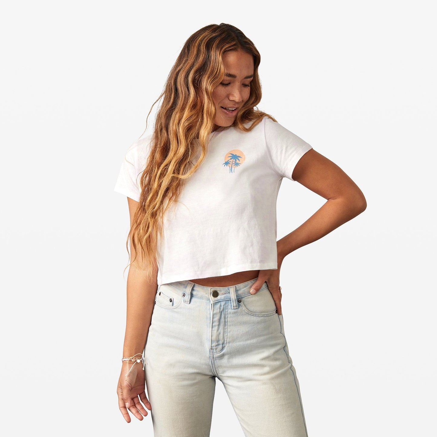 Surf Tour Crop Tee